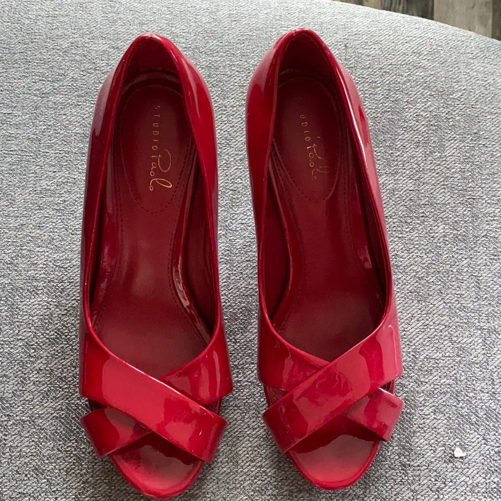 Red, Studio Paola heels